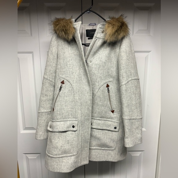 Women’s J.Crew Italian Wool Jacket, Size 4 - Picture 1 of 5